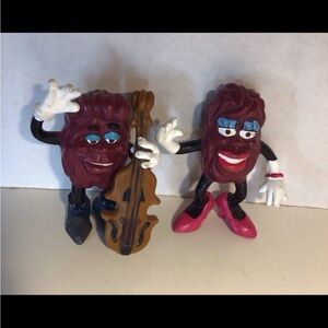 Vintage California Raisin PVC Figurines